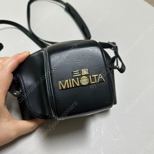 미놀타 X-300 카메라, 렌즈(MD 50mm 1:1.4), 가죽케이스