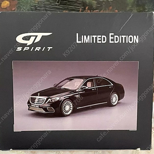 1/18 GT스피릿 벤츠 w222 후기형 S65 AMG 블랙 다이캐스트 팝니다.