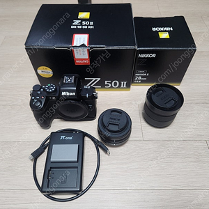 니콘 Z50II 16-50mm 킷 제품과 28mm 2.8 렌즈 팝니다. (새상품급)