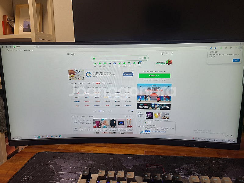 한성 30인치 울트라와이드 모니터--0