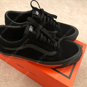 Vans Vault x WTAPS Old Skool LX Black Orange 반스 x 더블탭스 올드스쿨 블랙오렌지 판매합니다_﻿UK8 (270)