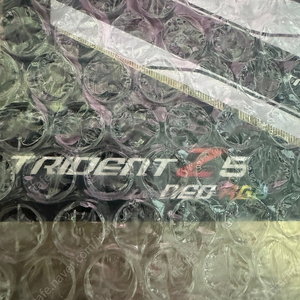 G.SKILL DDR5 6000 TRIDENT Z5 NEO RGB 32x2 64기가 블랙 패키지 서린 정품 미개봉 팝니다. (지스킬) 택포