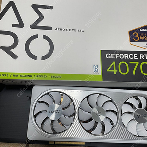 Gigabyte RTX 4070ti aero oc v2