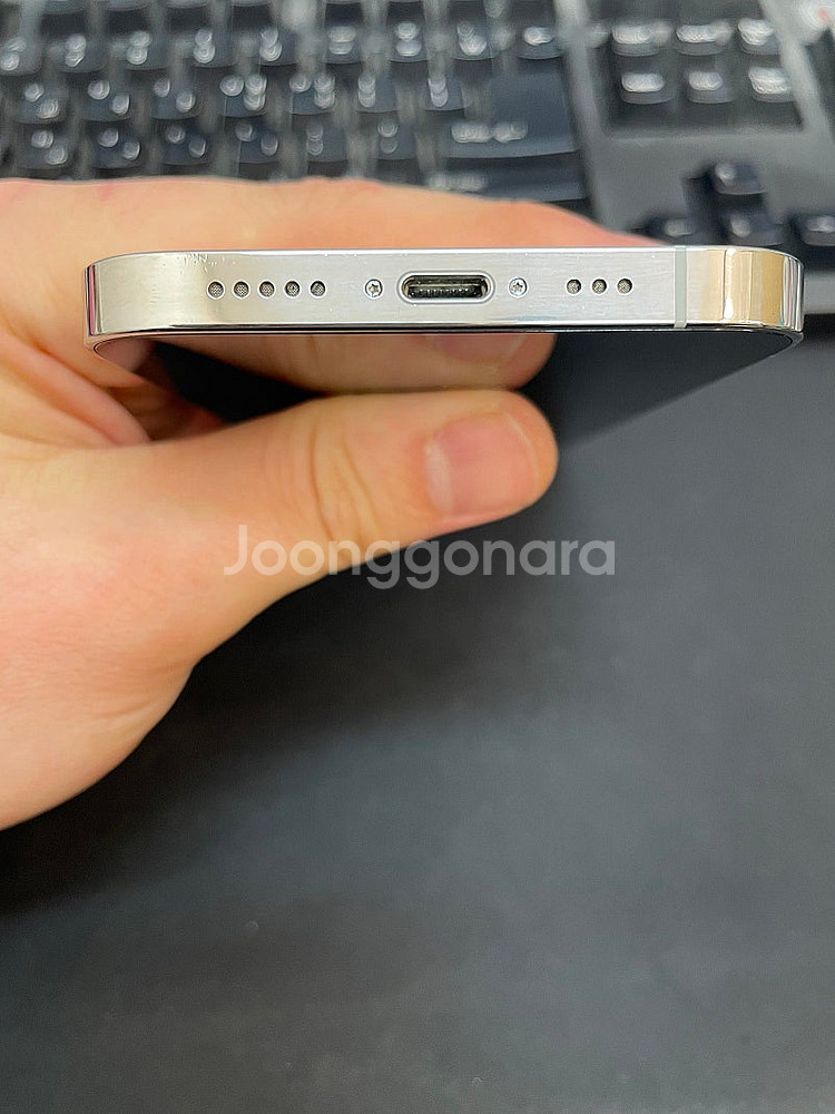 아이폰12프로 실버 128GB 상태좋은 중고41만팝니다...--5
