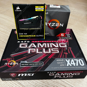 라이젠 5 3600 x470 보드 ddr4 16gb 램 판매합니다