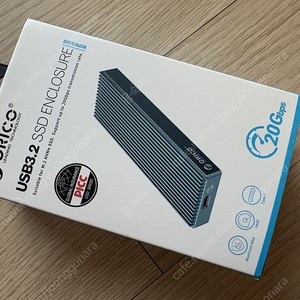 ORICO M2PAC3-G20 SSD 케이스 + PM9A1 256G NVMe