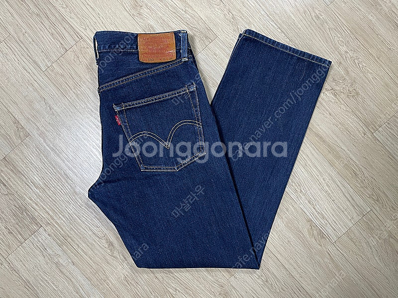 [32] 리바이스 502 일자핏 진청 청바지--0