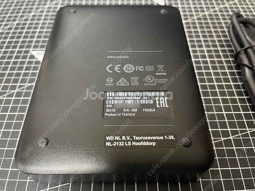 안전거래 우체국택배 / WD 엘레멘츠 무전원 USB 3...--3