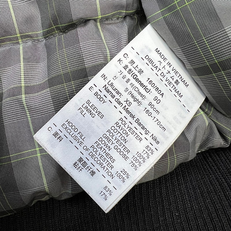 90) 나이키 구스다운 바시티 자켓 점퍼 야구점퍼 스타디움자켓 이미지