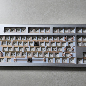 SPM AL87B 풀 알루미늄 텐키리스 TKL 핫스왑 커스텀 기계식 키보드 베어본 DIY키트