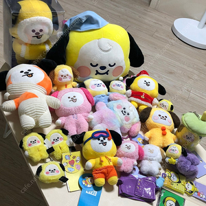 BT21 치미 인형 일괄 (라인프렌즈)