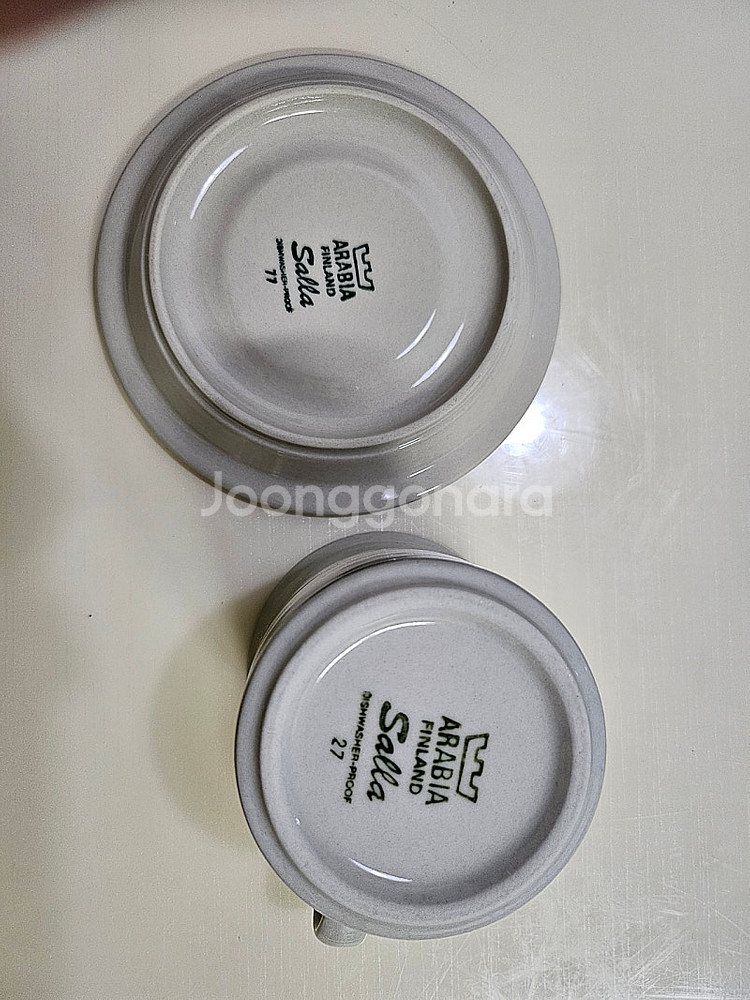 (정리세일)아라비아핀란드 살라 코코아컵세트--2