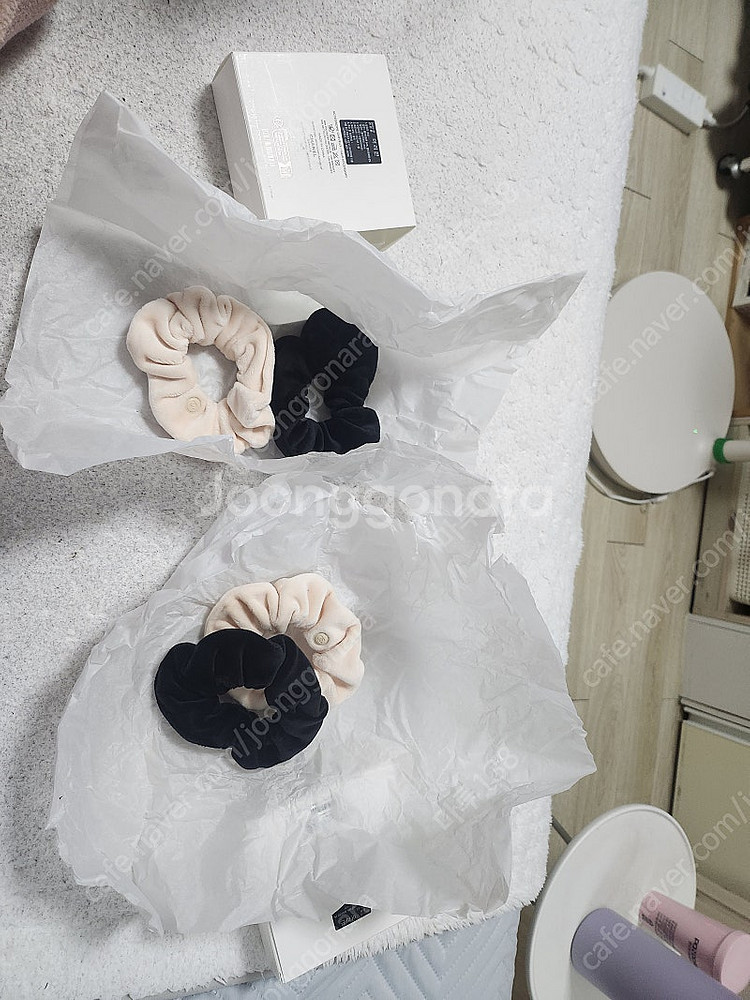 샤넬 코스메틱 설 선물 곱창머리끈--0