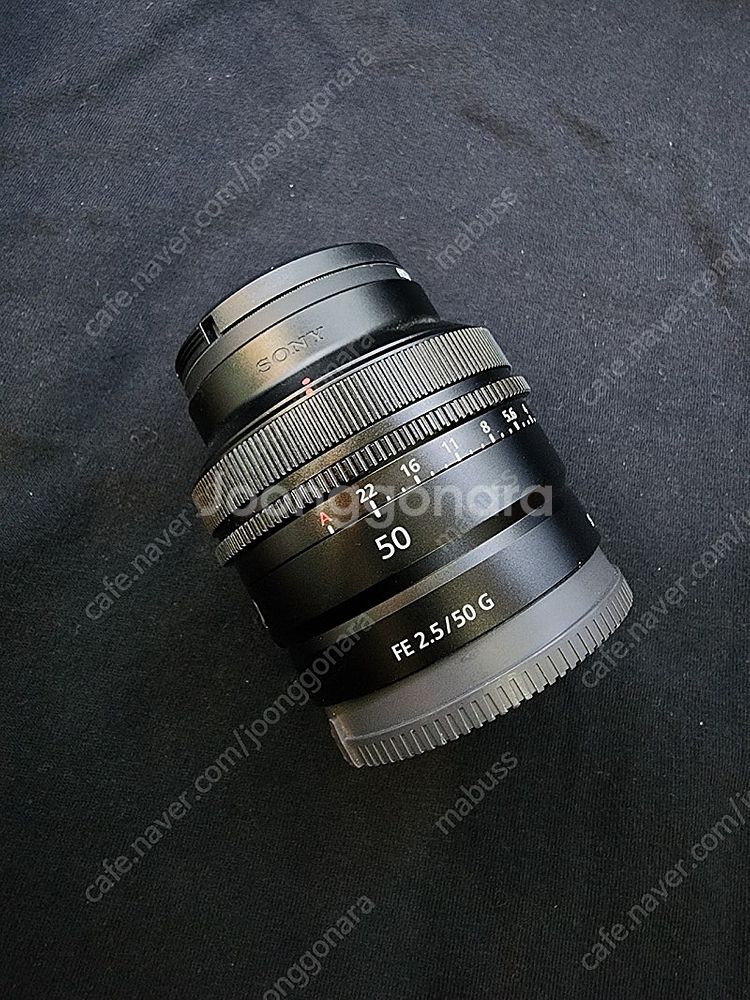 소니 50mm f2.5 g렌즈, 50g--0