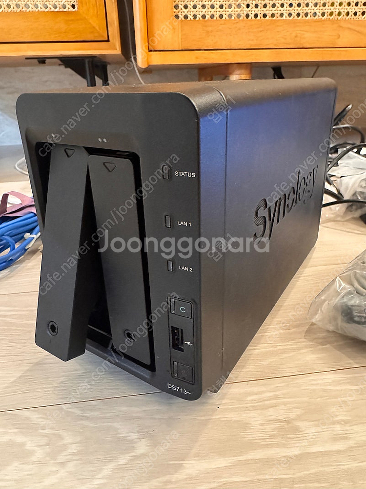 [부품용]Synology DS713+ 시놀로지 나스 팝니다--0