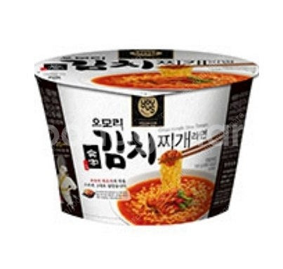 gs25 유어스)오모리 김치찌개 라면(대컵) 모바일쿠폰...--0