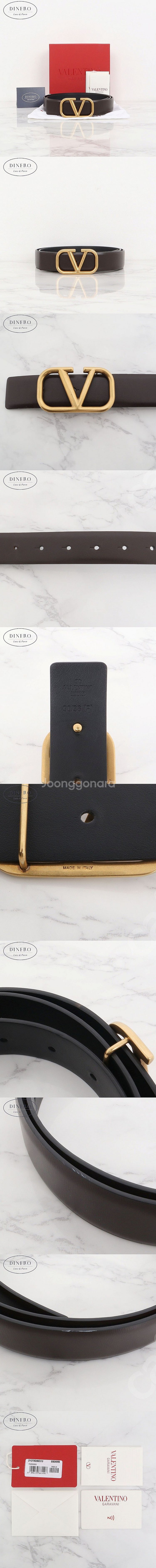 [부산중고명품 디넬로] 발렌티노 V 로고 시그니처 남성...--2