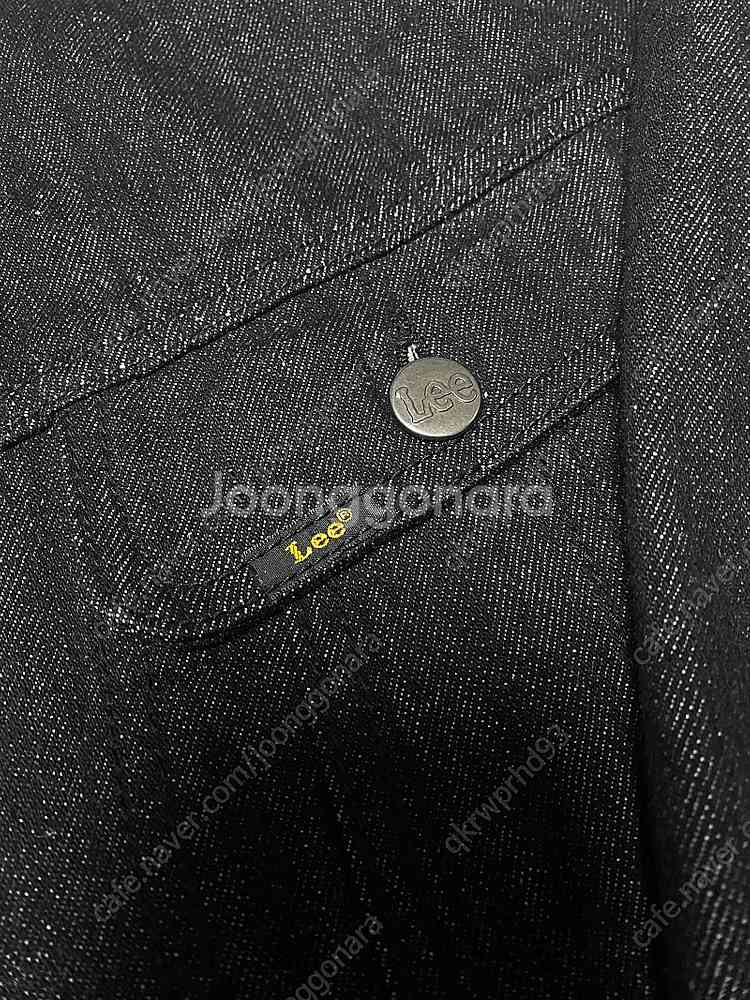 Lee 데님 트러커 자켓 블랙 새상품--1