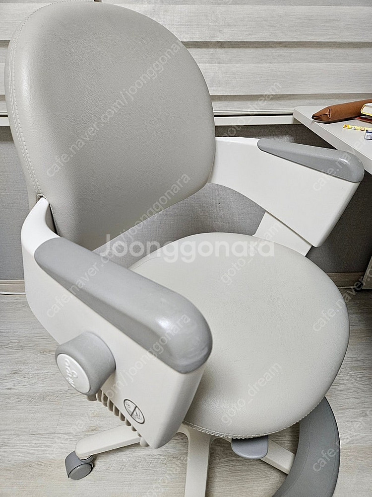 일룸 링고아이 인조가죽 의자 고정중심봉--1