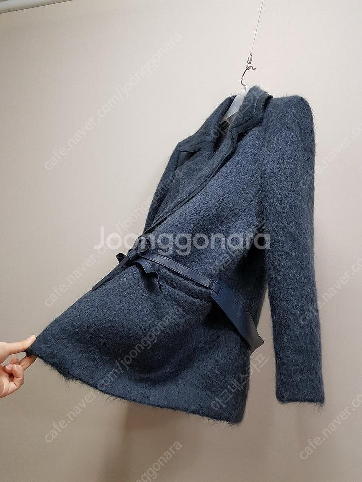 한섬 랑방 20FW 모헤어 벨티드 자켓 S 사이즈--3