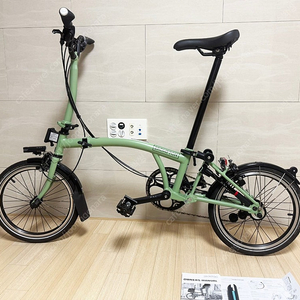 브롬톤 자전거 2023년식 마차그린 M6L / 미니벨로 / 자전거 / 접이식자전거 / 브롬튼 / brompton