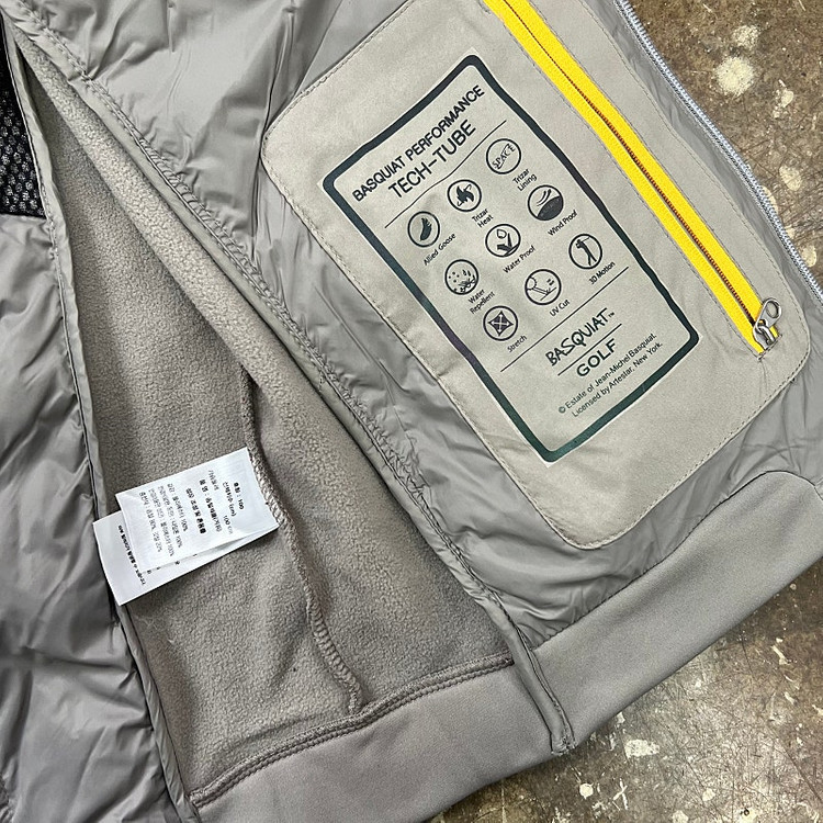 100) 장미쉘 바스키아 골프 구스다운 경량 패딩 조끼 여성 골프웨어--6