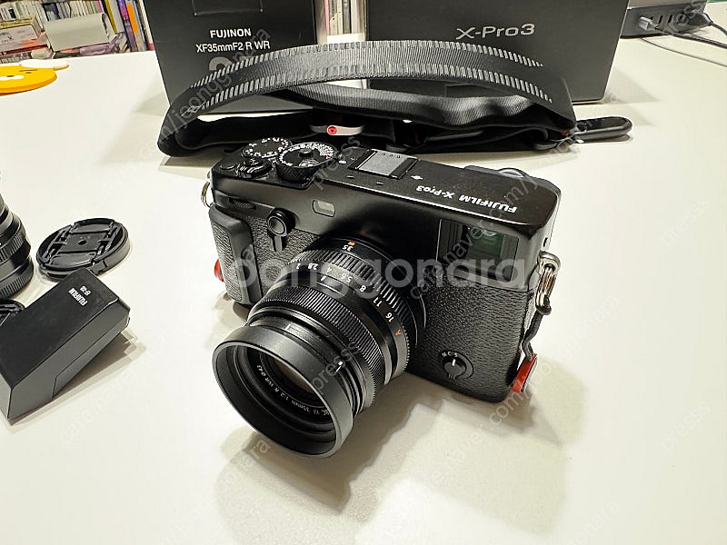 sss급 후지 x-pro3 + 렌즈2종 + 악세사리 (...--0