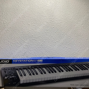 M-Audio Keystation 61 엠오디오 키스테이션 마스터 미디 건반 키보드 판매 합니다