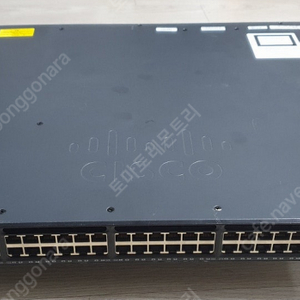 시스코 WS-C3650-48TQ-L 4x10G 스위치 / CISCO 48포트 허브 / 10G SFP+ 4포트 지원