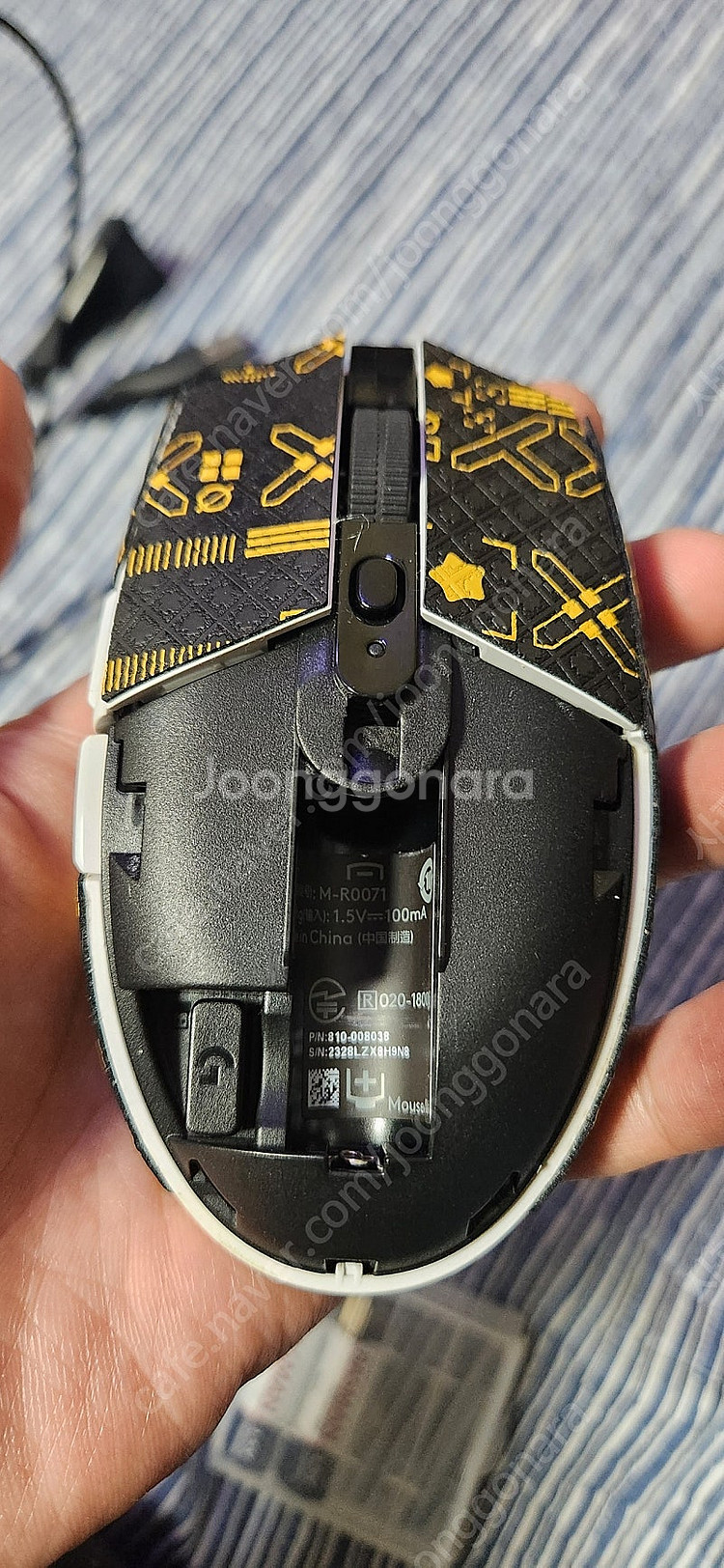 로지텍 g304 무선마우스 (핫스왑기판)--3