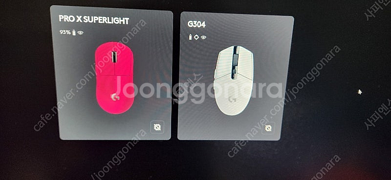 로지텍 g304 무선마우스 (핫스왑기판)--5