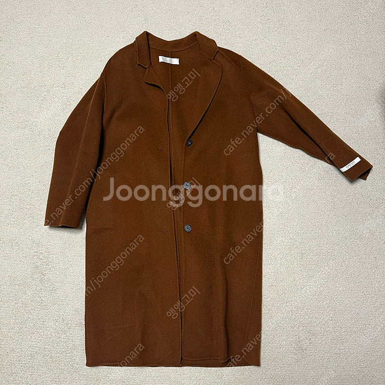브라운 롱코트--0