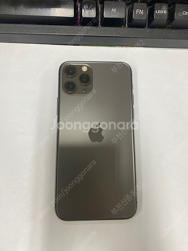 196946 아이폰11프로 그래파이트 외관깔끔 64GB...--0