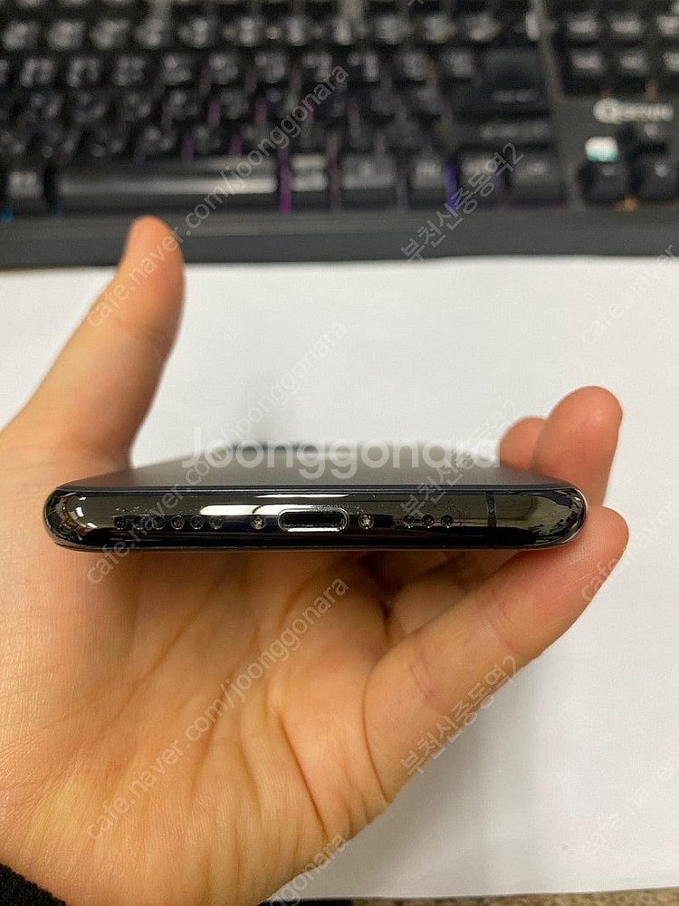 196946 아이폰11프로 그래파이트 외관깔끔 64GB...--6