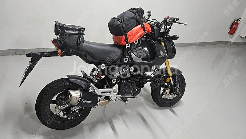 21년식 그롬125 아크라포빅+스턴트셋팅 팝니다.--2