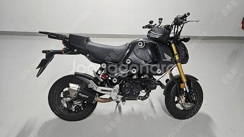 21년식 그롬125 아크라포빅+스턴트셋팅 팝니다.--3