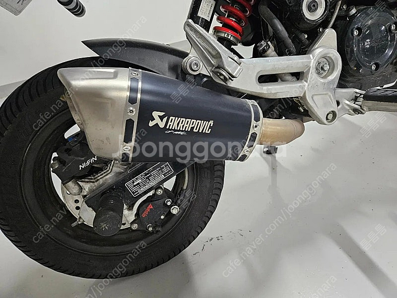21년식 그롬125 아크라포빅+스턴트셋팅 팝니다.--5