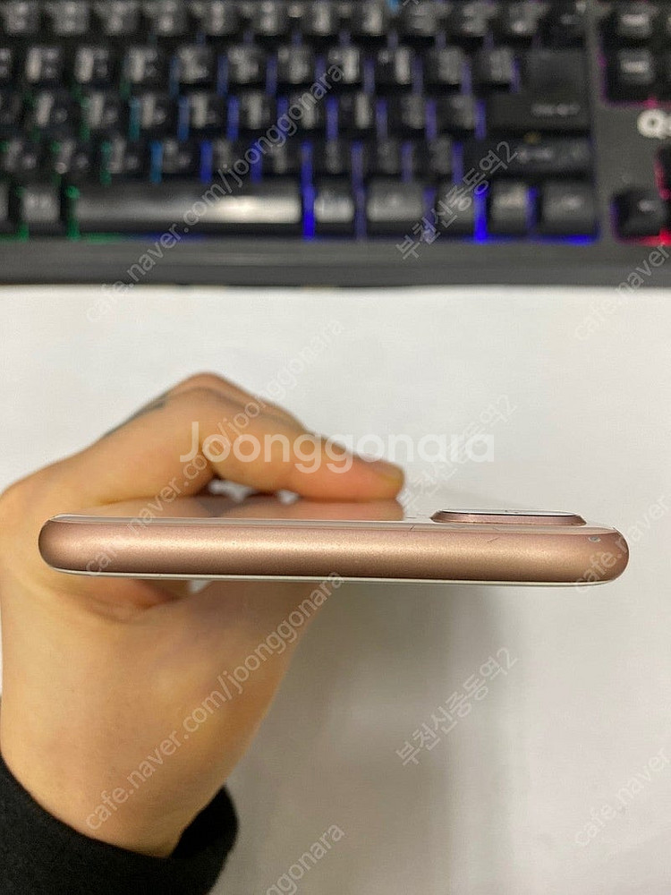 196909 아이폰8플러스 아이폰8+ 로즈골드 외관깔끔 64GB 무잔상 배터리성능90% 자녀폰 17만 부천--4