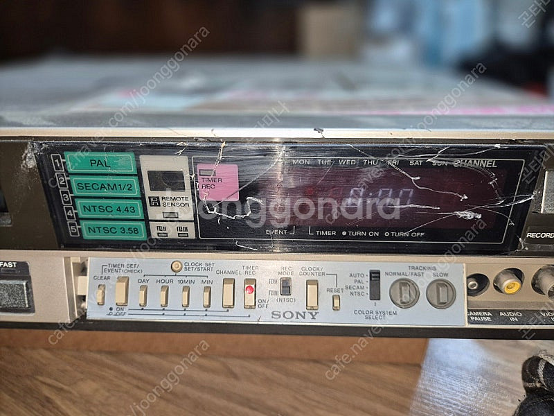 sony sl t50 betamax 비디오 플레이어 판...--5