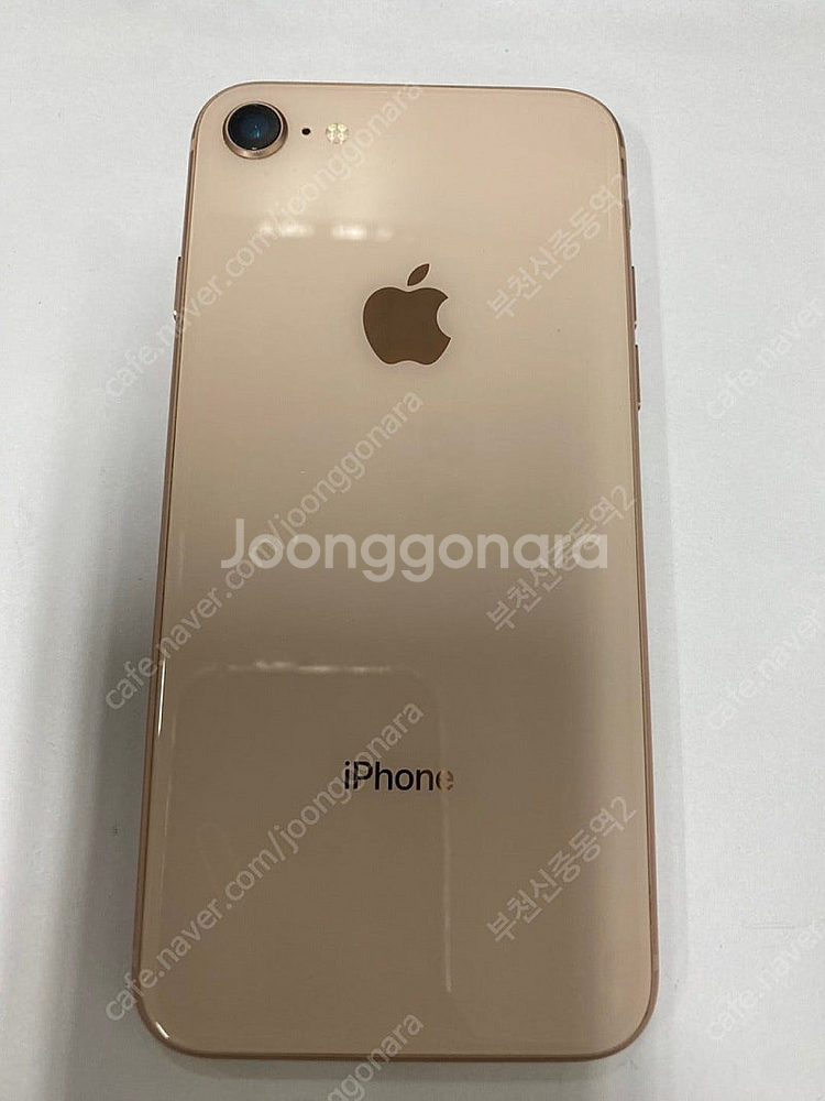 033293 아이폰8 로즈골드 AA급 64GB 무잔상 배터리성능100% 인스타 16만 부천--0