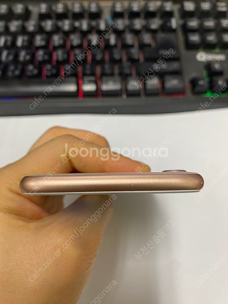 033293 아이폰8 로즈골드 AA급 64GB 무잔상 배터리성능100% 인스타 16만 부천--3