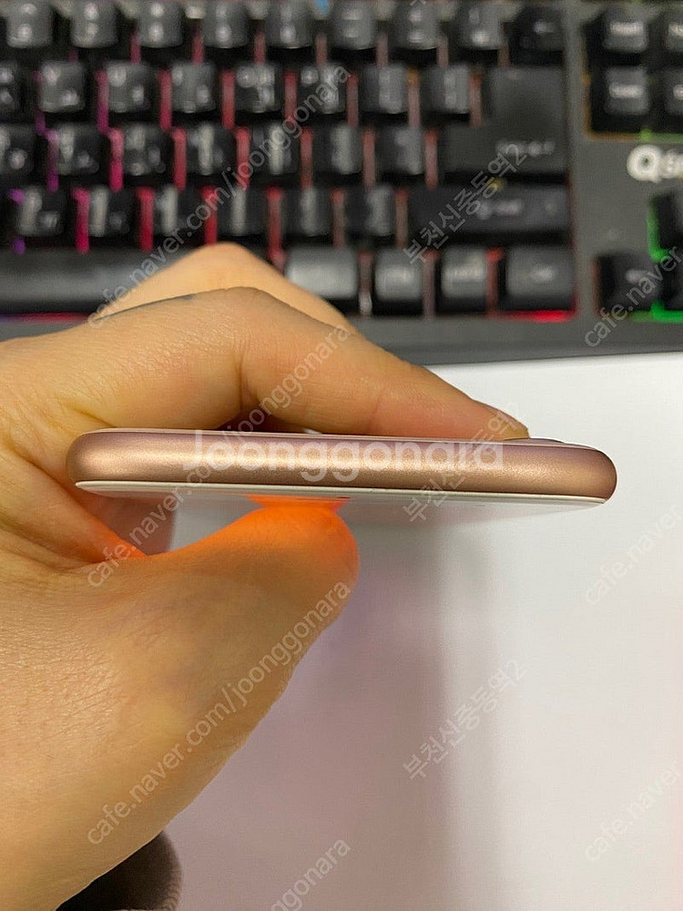 196632 아이폰8 로즈골드 SSS급 64GB 무잔상 자녀폰 인스타 16만 부천--3