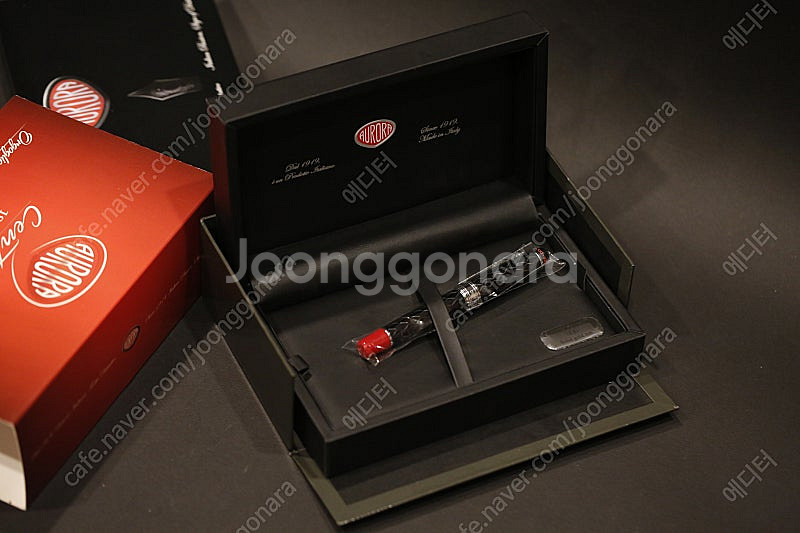 오로라 센토 100주년 옵티마 만년필 한정판--5