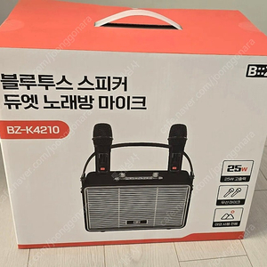 블루투스 스피커 무선 노래방 마이크 BZ-K4210