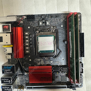 E-2176M + Fatal1ty Z270 Gaming-ITX/ac ddr4 16gb