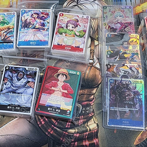 원피스 TCG 카드 sr 패러렐 포함 싸게 판매합니다.(추가)