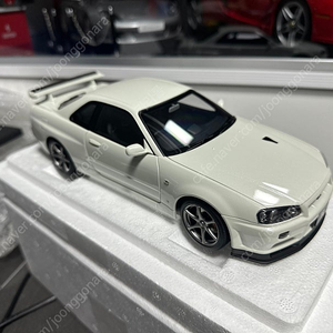 오토아트 GT-R (R34) V-SPEC Il WHITE PEARL