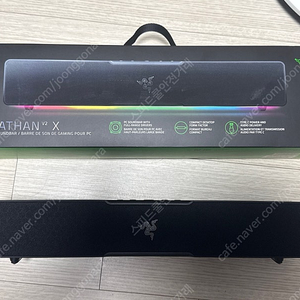 (박스풀셋 S급) RAZER 레비아탄 V2 X PC 게이밍 사운드바 10만원