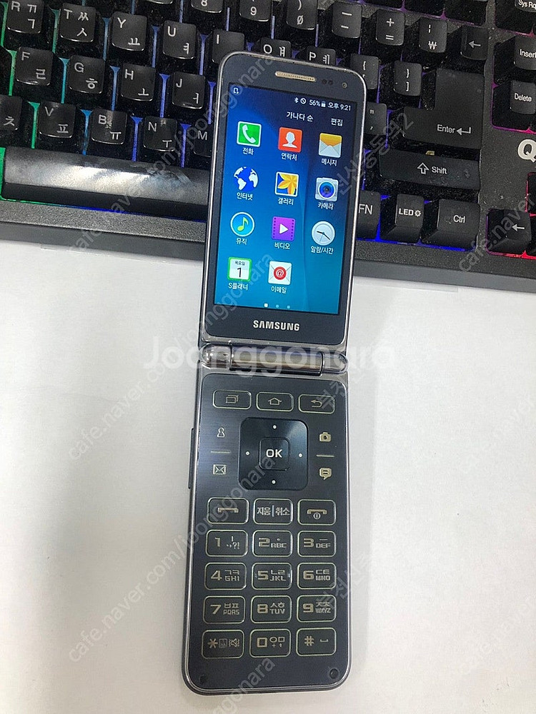 194940 SK 갤럭시폴더1 블랙 외관깔끔 8GB 효...--0