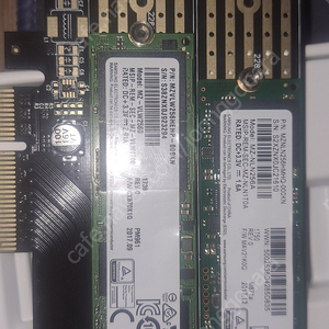 SSD 512G(NVMe SSD 256G+M.2 SSD 256G)와 PCI아답터 판매